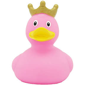 Lilalu badeand - rosa med krone