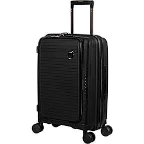 Adventure trolley 8 hjuls 55,5 cm med lomme - sort