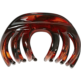 CBYH hårklemme str. s - brun