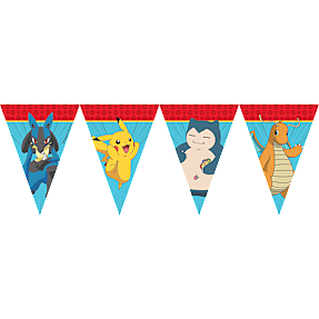 Pokémon flag banner