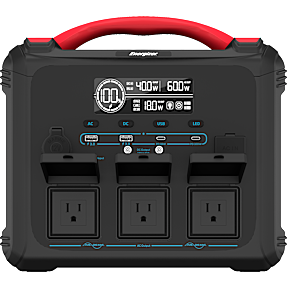 Energizer 1102Wh bærbar powerstation med 2400W - sort