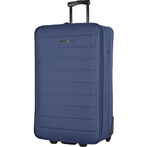 Holiday trolley 2 hjul 75 cm - blå