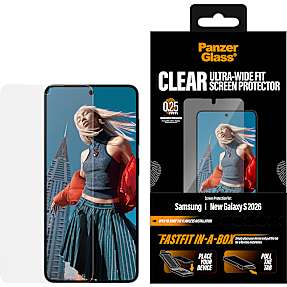 PanzerGlass skærmbeskyttelse Samsung Galaxy S 2026