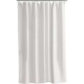 Salling badeforhæng - dobby hvid strib