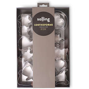 Salling kageudstiksforme 25 stk.