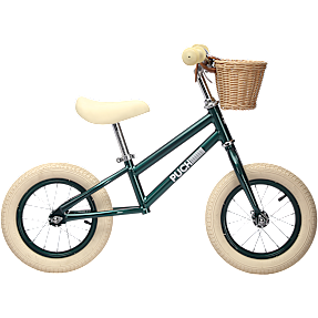 PUCH løbecykel med kurv - grøn