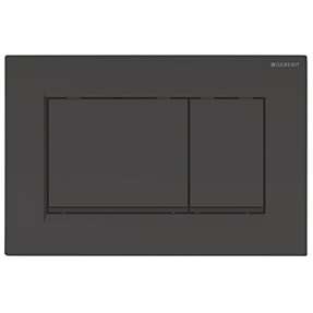 GEBERIT SIGMA30 betjeningsplade 246x164x12 mm dybsort RAL 95
