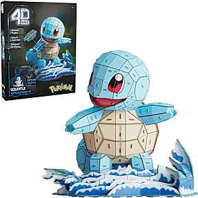 Pokémon 4D puslespil Squirtle - 195 dele