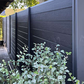 Komposit trælook hegn Royal Verona 6 fag 172,7 cm