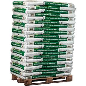 Grøntsags- og højbedsmuld m. øko gødning Storkøb 66x50 liter