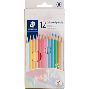 Staedtler pastel farveblyant 12 stk. ass