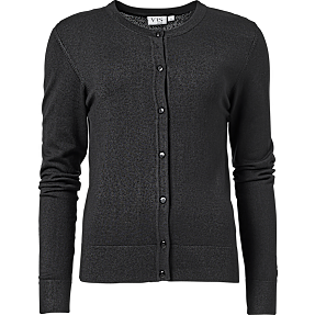 VRS dame cardigan str. S - sort
