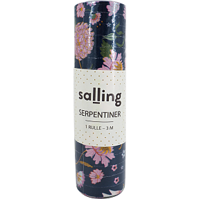 Salling serpentiner L: 3 meter - Blomster