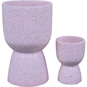 Capri fiberkrukke Ø42 H67 - lilla