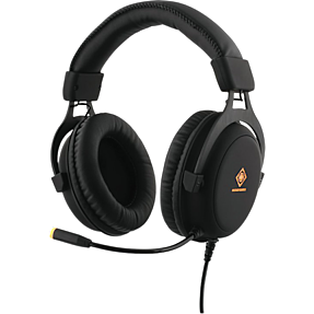 Deltaco Gaming Stereo headset - sort