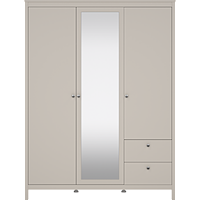 Madrid garderobeskab - beige