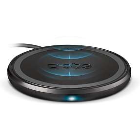 SBS 10W trådløs opladerplade - sort