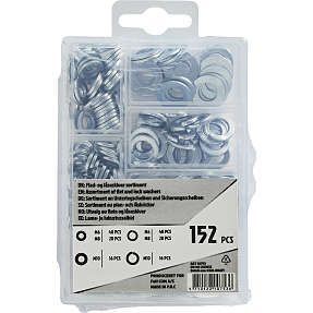 Sortimentskasse  - assorteret skiver 152 stk.