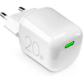 PURO oplader 20W - hvid