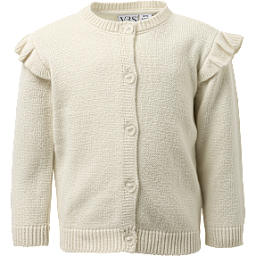 VRS baby cardigan str. 62 - råhvid