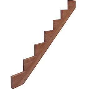 Hortus trappevange 7-trin - imprægneret