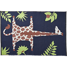 Gulvtæppe - giraf