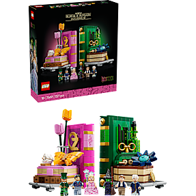 LEGO Wicked Glinda og Elphaba-bogstøtter til hylde 75691