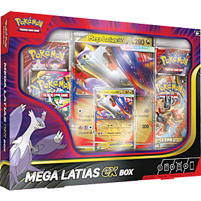 Pokémon Mega Latias Ex box samlekort