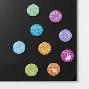 Stærke magneter - ugedage