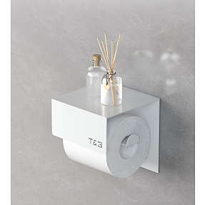 T&B toiletrulleholder - mat hvid