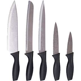 Køkkenchef knivsæt - 5 dele