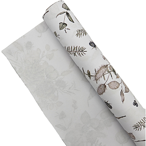 Deluxe gavepapir 57 cm x 5 meter - flere varianter - assorteret