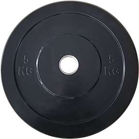 TITAN LIFE bumper-vægtplade 5 kg 50 mm