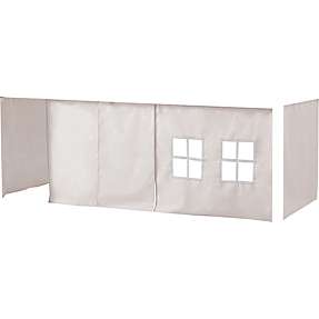 Spiloppe forhæng 90x200 cm - beige