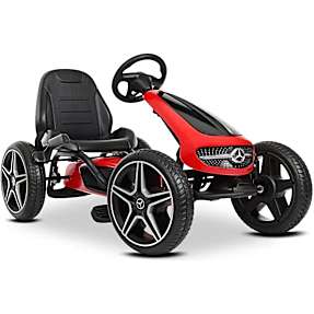 Mercedes Benz gokart - rød