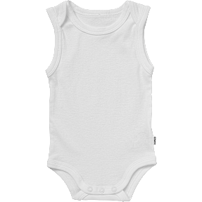 808 baby body str. 50 - hvid