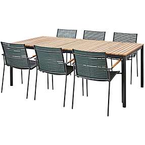 Mood bord med 6 Mood - skifer grå