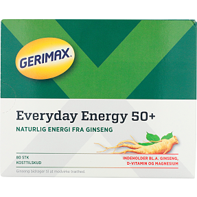 Ginseng, D-vitamin og magnesium