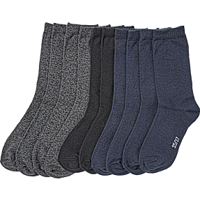 VRS børne 10-pak strømper str. 35/37 - multifarvet