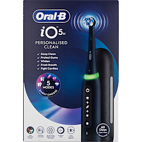 Oral-B iO5s elektrisk tandbørste - Matt Black