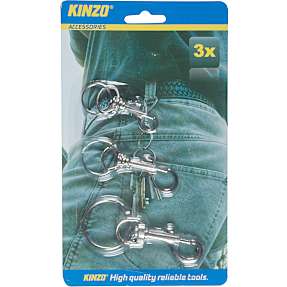 Kinzo skruekroge og øskner 3-pak