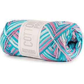 BUMBO Bomuldsgarn print - Ishav 1517