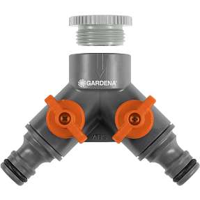 Gardena to-vejs ventil 1/2"