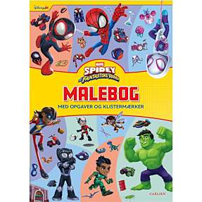 Spidey og hans venner malebog