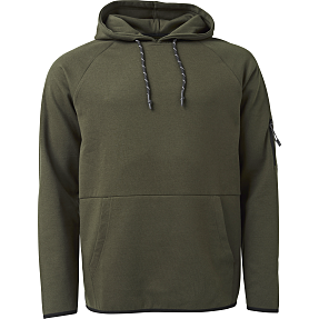 VRS herre hoodie str. S - mørkegrøn