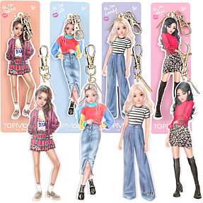 TOPModel figurvedhæng - flere varianter - assorteret