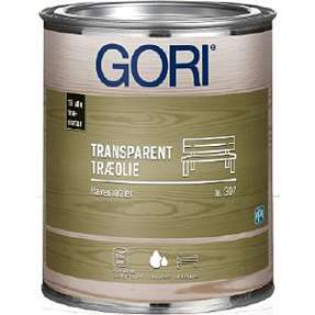 Gori 307 transparent havemøbelolie 0,75 liter - nyatoh