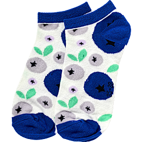 VRS dame footies str. 35/38 - hvid