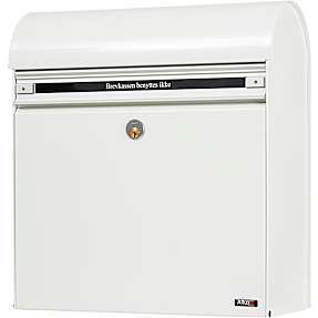 Allux postkasse model KS200 - hvid