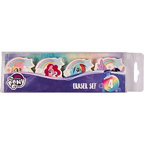 My Little Pony viskelæder 4 stk